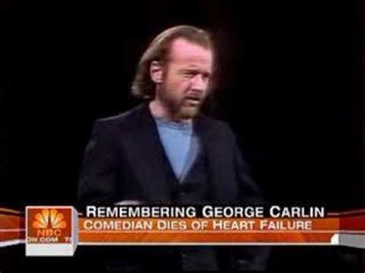 
George Carlin Death Of Heart Failure 