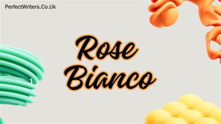 Rose Bianco Height, Weight, Net Worth, Age, Birthday, Wikipedia, Who, Instagram, Biography