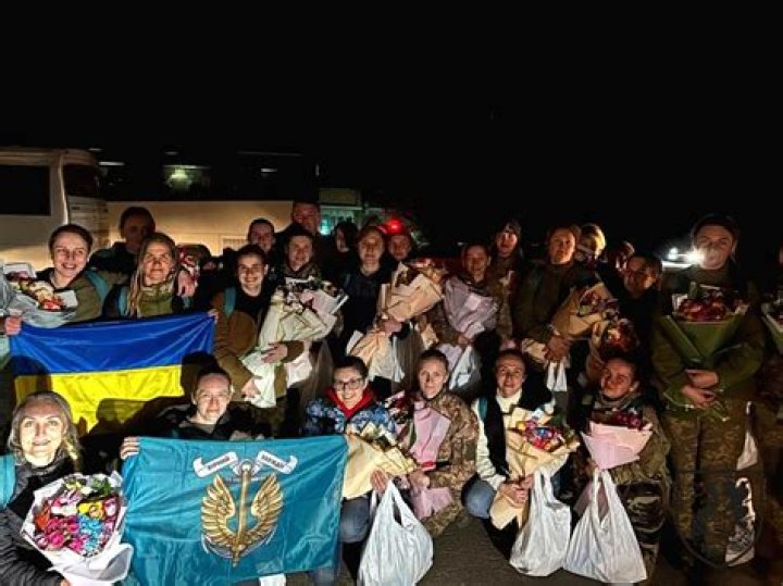 
Russia releases 108 captive Ukrainian women 